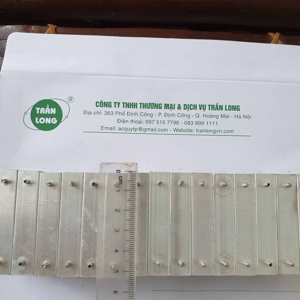 Bộ 4 thanh tản nhiệt nhôm tháo máy 54x50x12mm