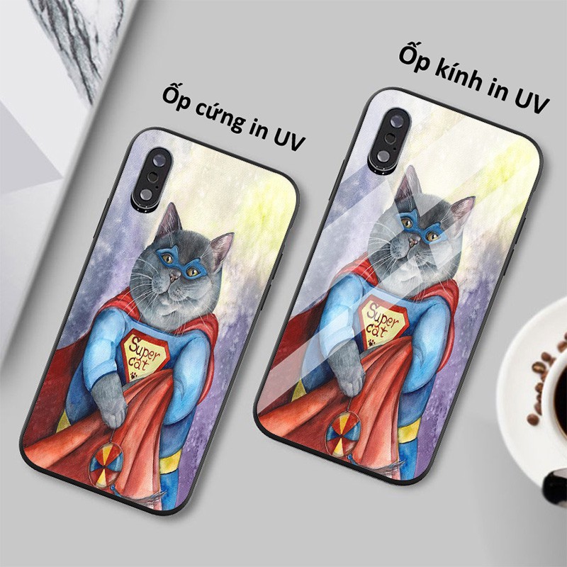 ⚡ Ốp lưng viền đen mềm Mèo siêu nhân ⚡ Ốp độc đáo ⚡ iphone 6s/6/7/8 plus/x/xr/xs max/11/11 pro max/12/12 promax MEO0006