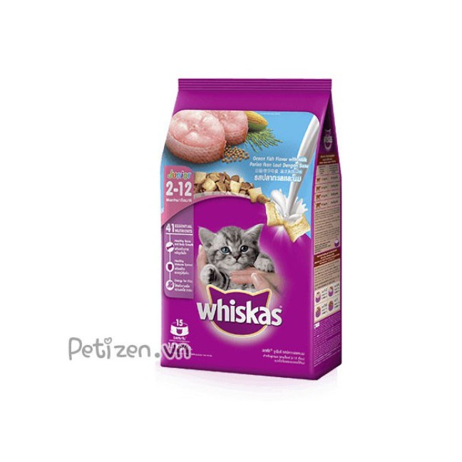 PETIZEN - Thức ăn Mèo con - Hạt khô Whiskas 450g