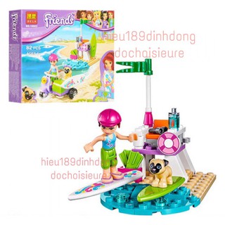 Đồ chơi Lego Friends 41306 - Xe máy bãi biển của Mia