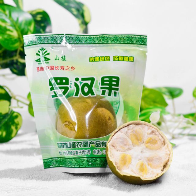 Quả la hán sấy lạnh đóng túi quả to