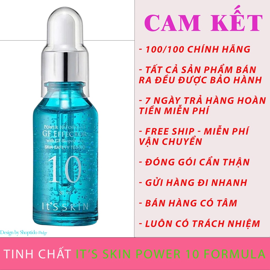 Tinh chất dưỡng da It’s Skin cấp ẩm, phục hồi, ngừa lão hóa da 30ml NPP Shoptido