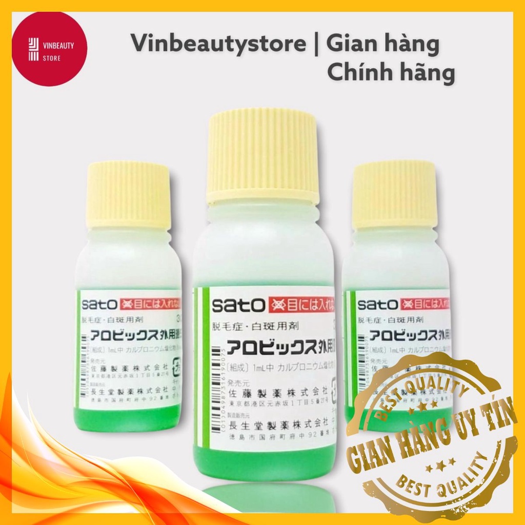 🌟 Tinh chất mọc tóc Sato , thảo dược kích thích mọc tóc Sato Arovics Nhật Bản