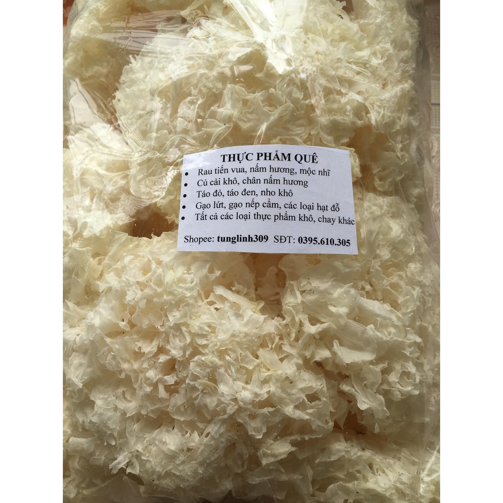 Nấm Tuyết (Ngân Nhĩ) (1kg) (Đã tẩy trắng)