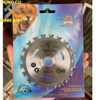 Lưỡi Cắt Gỗ 2 Chiều 110mm 40 răng