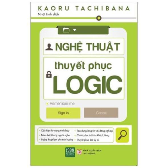 Sách - Nghệ Thuật Thuyết Phục Logic - 1980Books