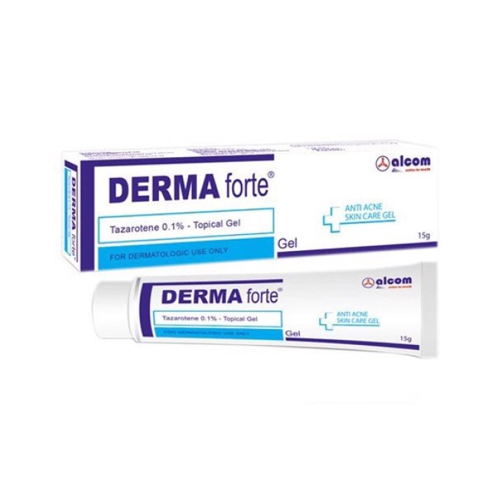 Derma Forte - Giúp Giảm Mụn - Mờ Sẹo - Tuýp 15g - Luxcare