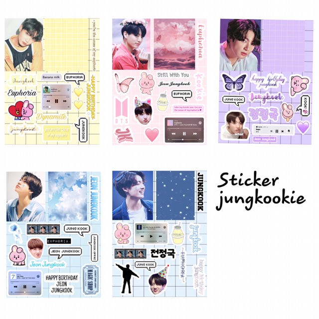 Sticker BTS - Sticker Jungkook BTS