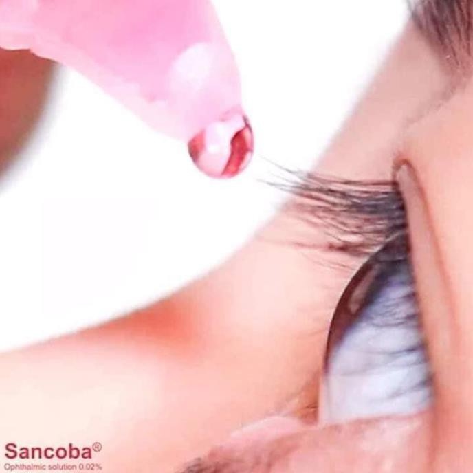 NƯỚC NHỎ MẮT HỖ TRỢ GIẢM CẬN THỊ CỦA NHẬT SANCOBA 5ML - HÀNG NHẬT NỘI ĐỊA