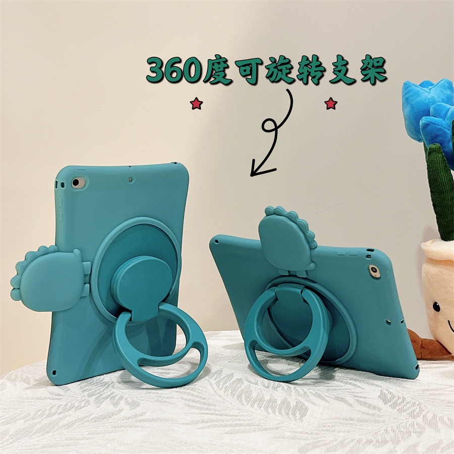 Ốp Máy Tính Bảng Silicon Mềm Có Giá Đỡ Xoay 360 Độ Kèm Dây Đeo Dành Cho Xiaomi Mi Pad 5 5Pro 5 Pro 5G 11inch 2021