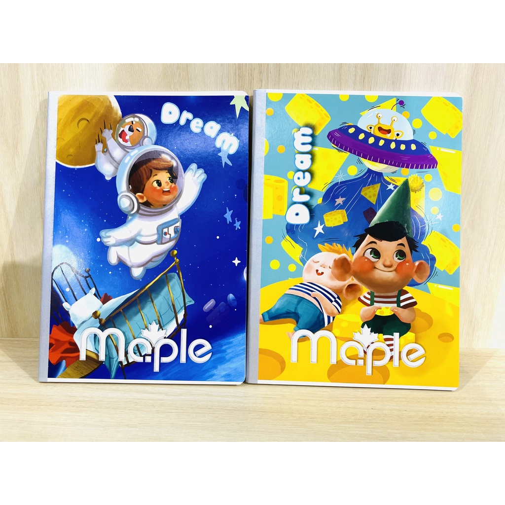 Vở ô ly DREAM Mc.ple 80 trang định lượng: 100 g/m2, Vở học sinh 1154
