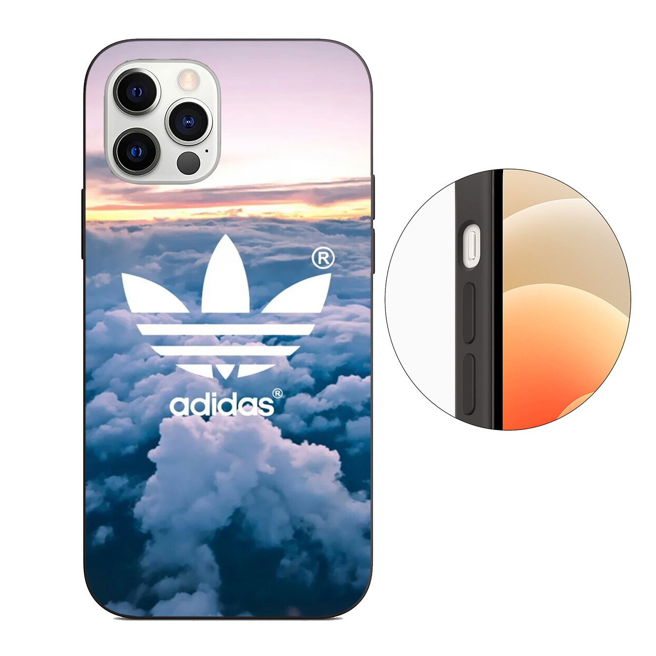 Ốp điện thoại silicon hình cỏ 3 lá adidas B27 cho Samsung Galaxy A11 A31 A10 A20 A30 A50 A10S A20S A30S A50S A71 A51