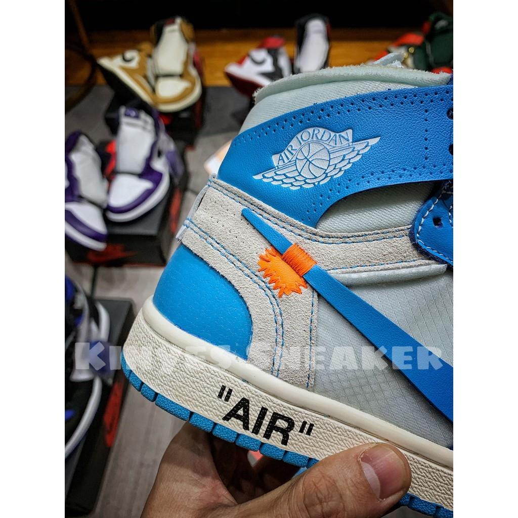 Giày Air Jordan 1 Retro High x Off-White "UNC" [Best #H12]