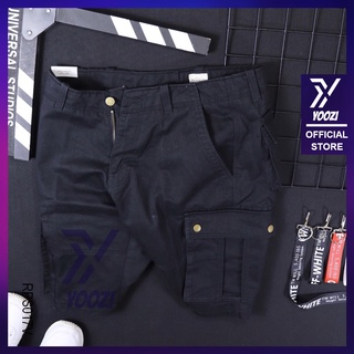 Quần short nam có túi YOOZI RPS017 màu Đen