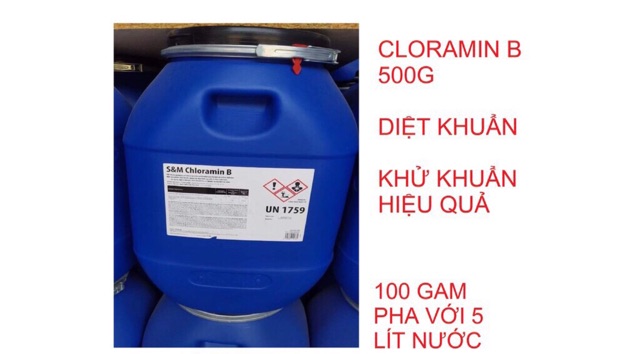 BỘT SÁT TRÙNG , DIỆT KHUẨN CLORAMIN B Túi 200g