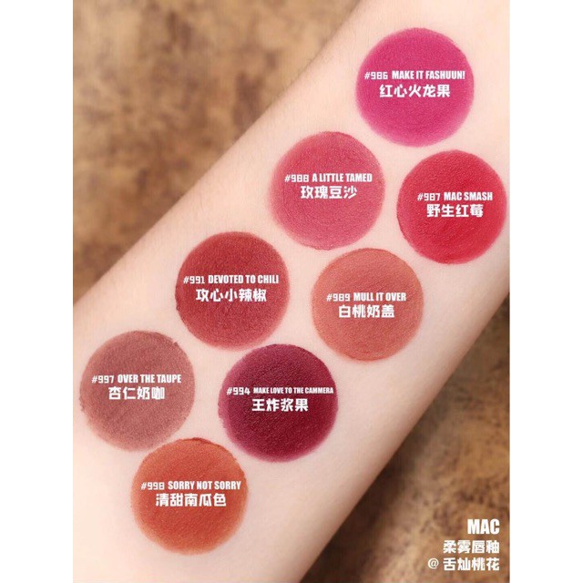 [CHÍNH HÃNG] Son Kem Lì MAC Powder Kiss Liquid Lipcolour, Son Mac Kem Full Size 5ml | Thế Giới Skin Care