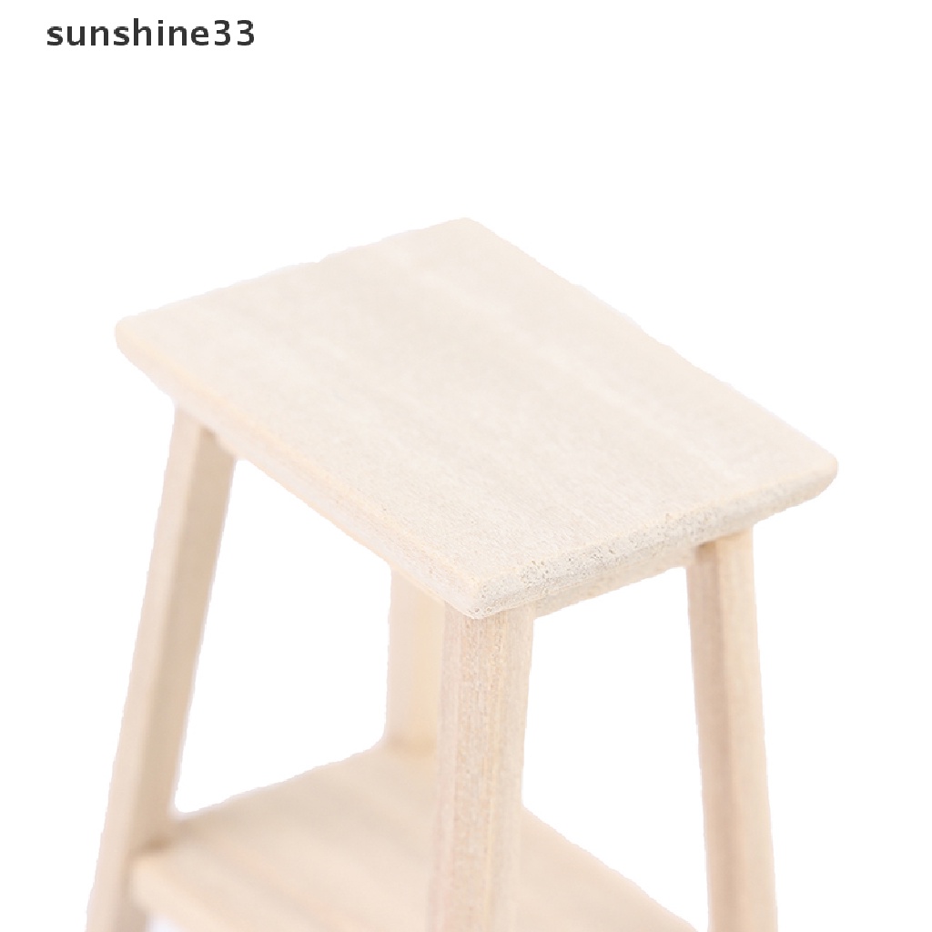 SU 1:12 Dollhouse Miniature Bonsai Stool Chair Model Furniture Accessories n