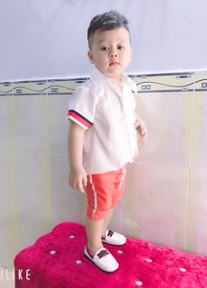 Sơ mi đôi phối cho mẹ & bé
