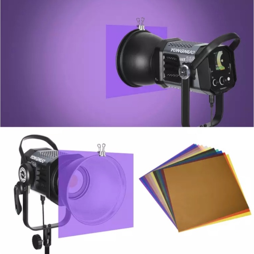 Combo filter 11 màu cho đèn studio