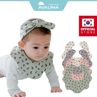 5 + 1 Yếm Ăn Bằng Vải Hoa Hồng 4 Màu Sắc Dành Cho Trẻ Em