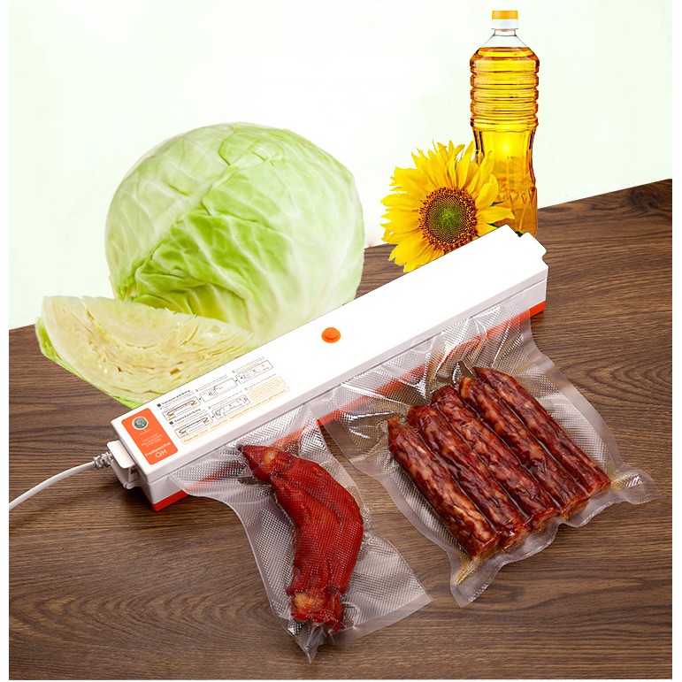 Máy hút chân không gia đình, Máy hút chân không thực phẩm Fresh Pack Pro cao cấp hút SIÊU SẠCH-TẶNG KÈM TÚI HÚT CAO CẤP