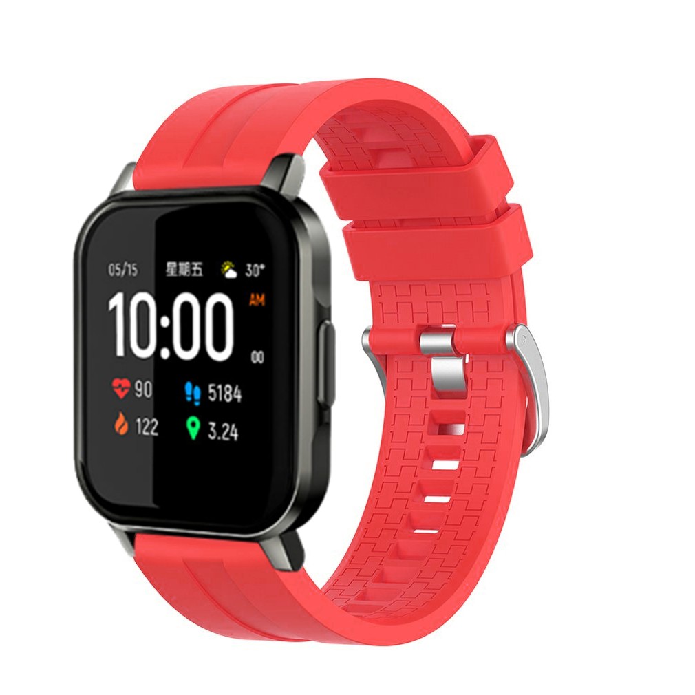 Dây Đeo Silicon Thay Thế Cho Đồng Hồ Thông Minh Amazfit Bip U Pro