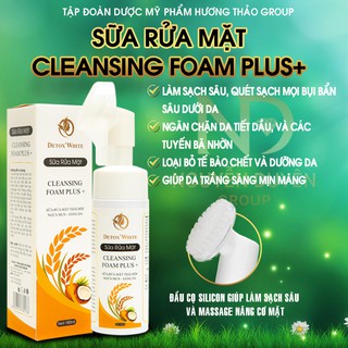 SỮA RỬA MẶT DETOX THIÊN NHIÊN VỚI ĐẦU CỌ SILICON