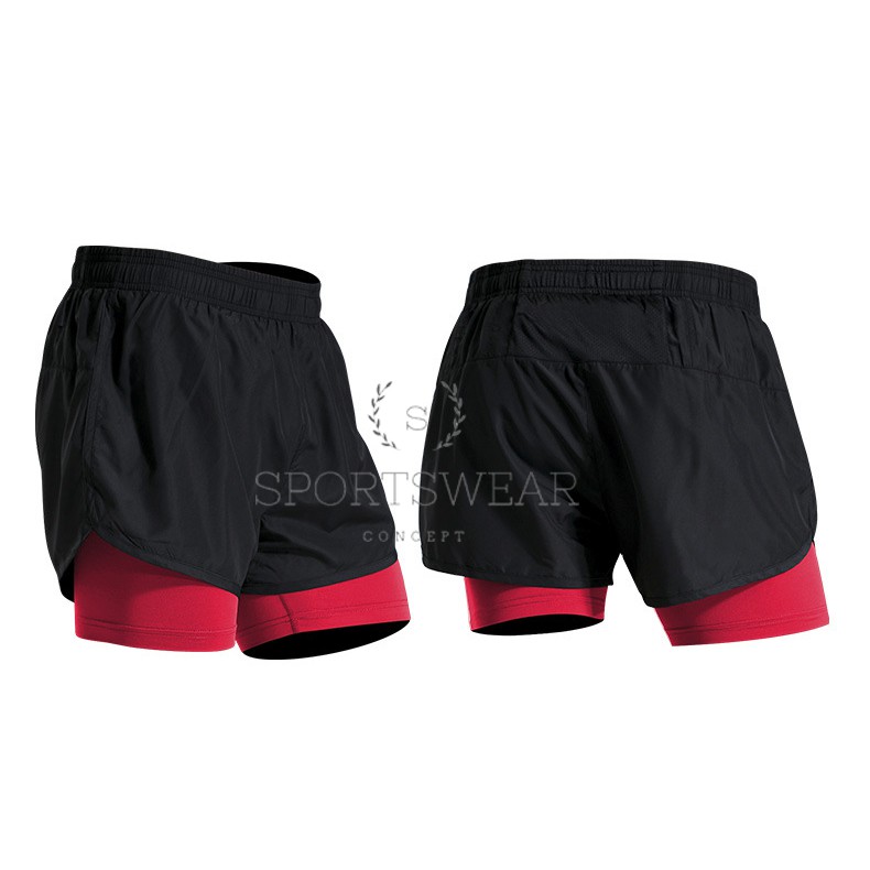 QUẦN TẬP GYM NAM FITNESS RUNNING 2 LỚP CAO CẤP SPORTSWEAR CONCEPT PHÙ HỢP NHIỀU MÔN THỂ THAO CO GIÃN VÀ KHÔ THOÁNG NHANH