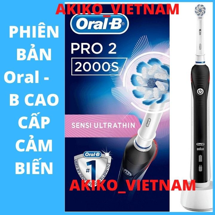 Bàn chải điện pro [Răng Xinh] ❤FREESHIP ❤ Bàn chải điện Oral B Pro 2 2000S , oral b