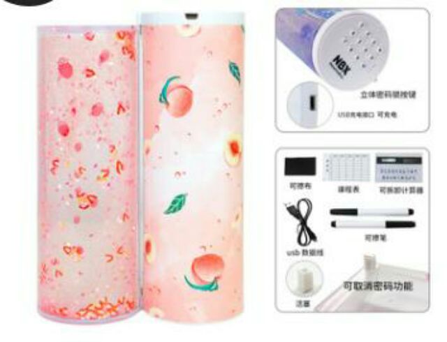 Hộp bút đa năng khóa mật khẩu mẫu siêu hot cho học sinh văn phòng