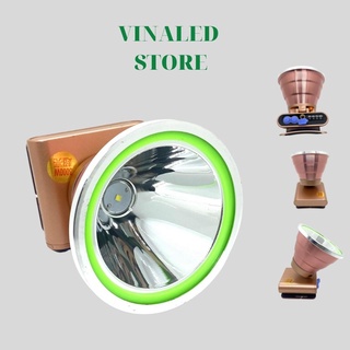 Đèn pin đội đầu siêu sáng đèn mango 4 3000w chóa 10cm