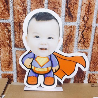 Chibi cho bé trăng trí sinh nhật