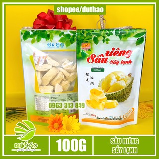  Sầu riêng sấy lạnh giữ nguyên hương vị đậm đà giòn thơm Tân Huê Viên