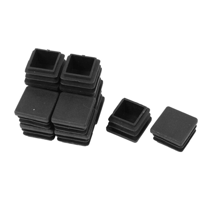 50 Nút nhựa bọc chân ghế hình vuông 20mm x 20mm