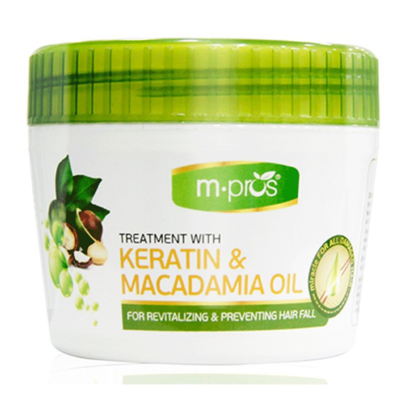 Kem Hấp Dầu M.Pros Macadamia Oil Ngừa Rụng Tóc 300ml