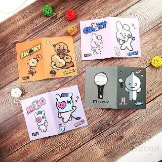Quyển sổ nhật ký họa tiết BTS BT21 Blackpink dành cho fan hâm mộ