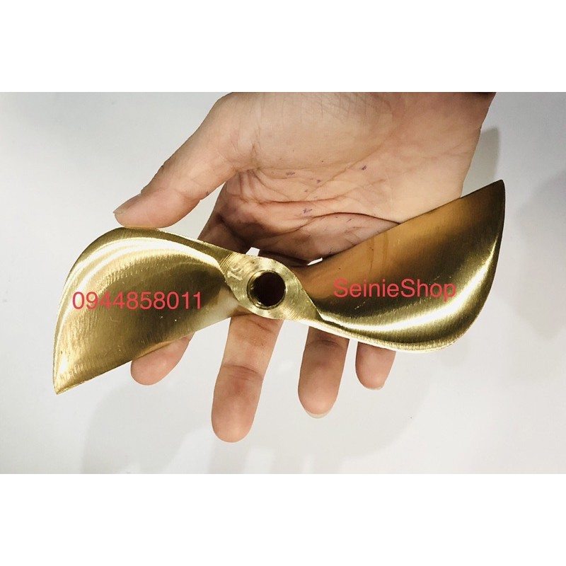 Chân vịt thau 2 cánh 19cm chạy xuồng ghe