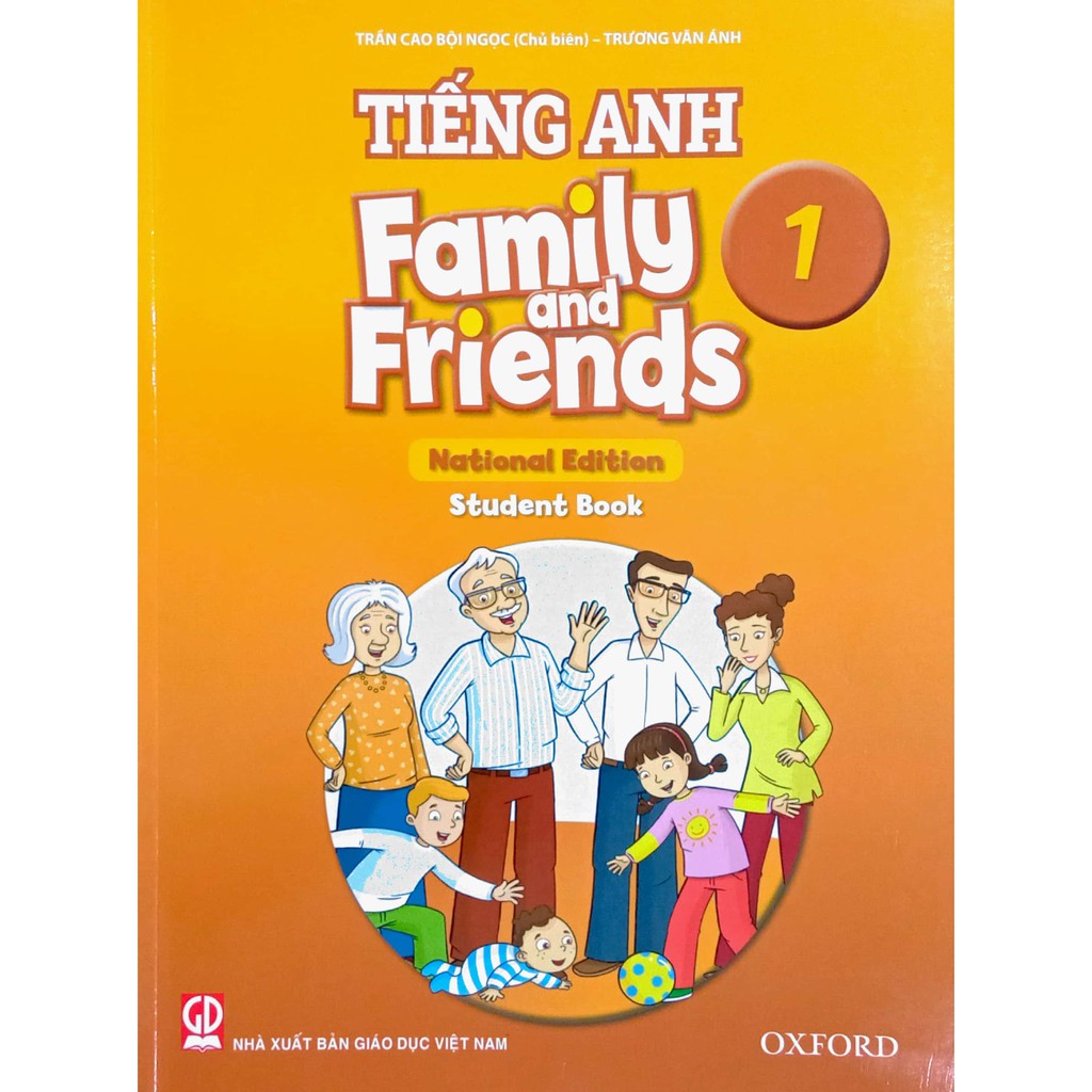 Sách - Tiếng Anh 1 - Family and Friends (National Edition) - Student Book + Workbook (Kèm bao sách)