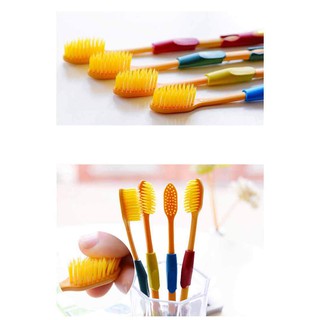 [SIÊU RẺ] Vỉ 4 bàn chải đánh răng GOLD Plus+ siêu mềm