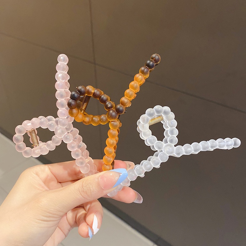 Kẹp Tóc Hình Cá Mập Bằng Acrylic Màu Kẹo Thời Trang Cho Nữ 11cm