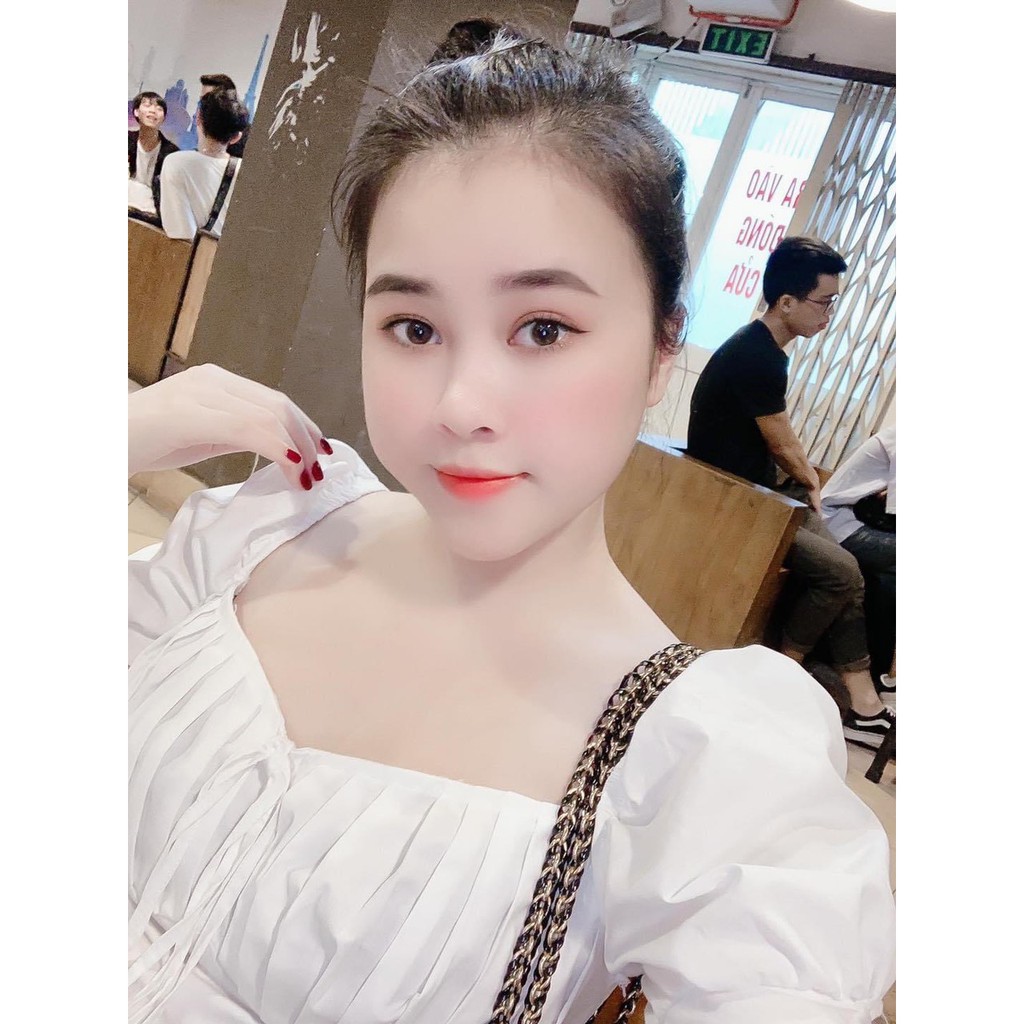 Váy Maxi Cổ Tim Rút Ngực | BigBuy360 - bigbuy360.vn