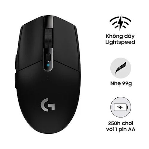 Chuột không dây LOGITECH G304 12000DPI , Bảo hành 12 tháng, lỗi 1 Đổi 1 trong 30 ngày