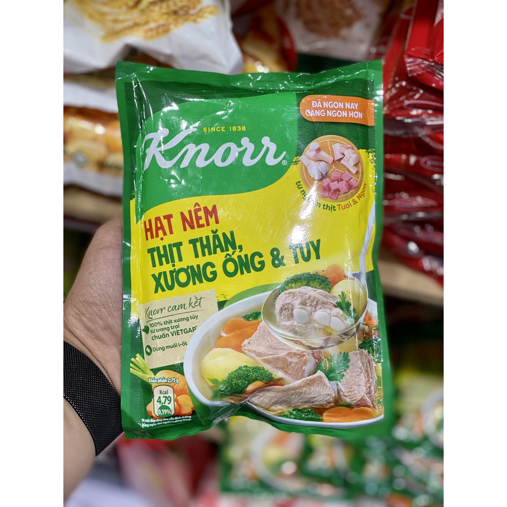 Hạt Nêm Knorr Thịt Thăn Xương Ống Tủy 170G