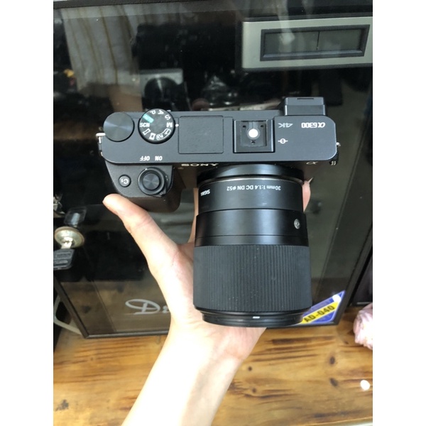 Máy Ảnh Sony Alpha A6300 Body+ Sigma 30mm F1.4 DC DN For Sony E
