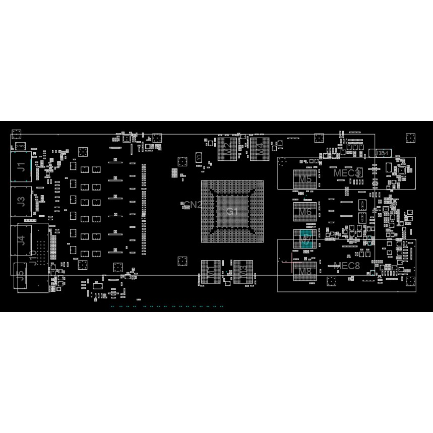 Sơ đồ mạch Boardview GV-N1070G1 Gaming-8GD rev 2.0 GV N1070G1 GAMING 8GD