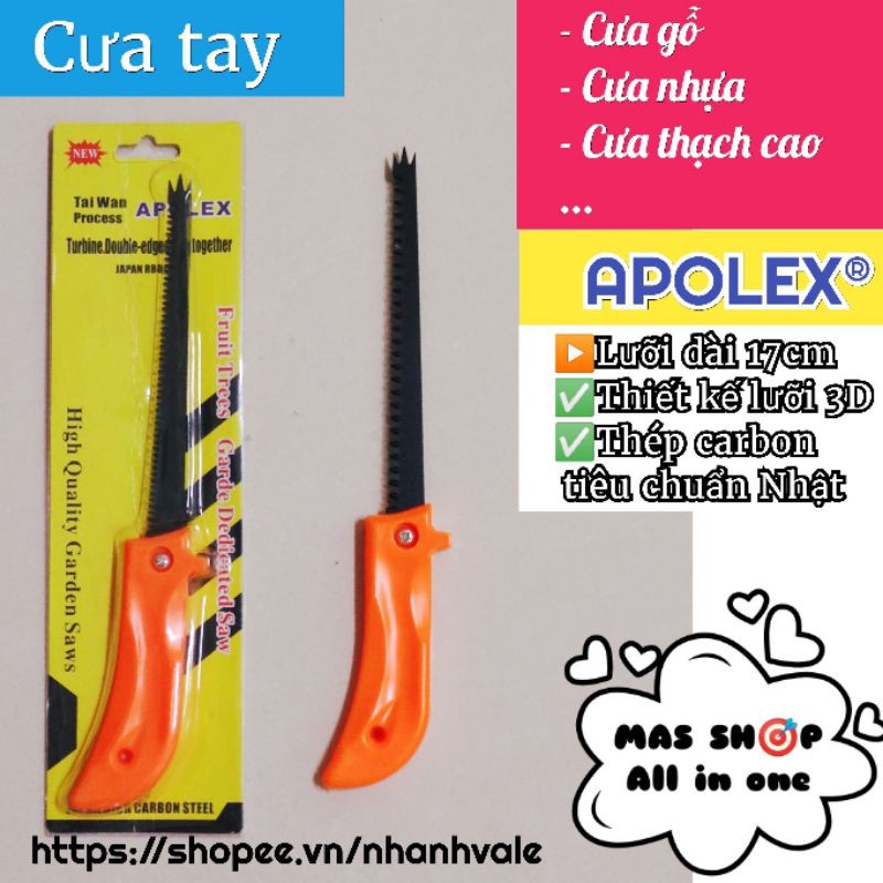Cưa cầm tay APOLEX,® cưa khoét gỗ, thạch cao, nhựa,..