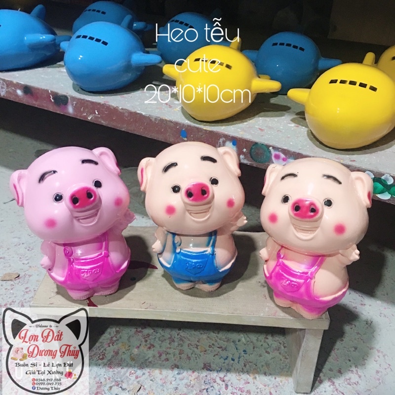 Lợn tiết kiệm Tễu yếm] Heo đất xinh