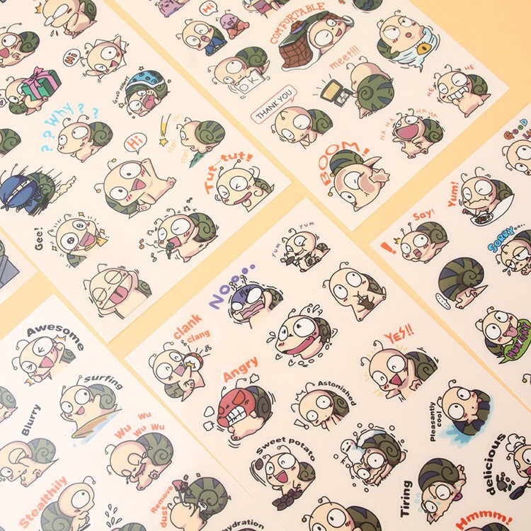 Miếng Dán Sticker nhiều kiểu nhiều hình xinh xắn