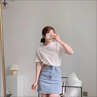 [SẴN XANH] KÈM ẢNH THẬT Áo thun basic chất xốp, bèo nhún