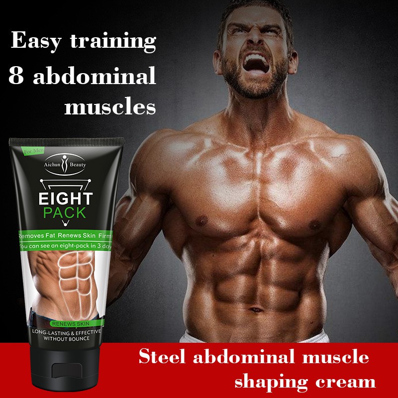 Kem Tan Mỡ Bụng Eight Pack Đốt Cháy Mỡ Thừa Siêu Nhanh